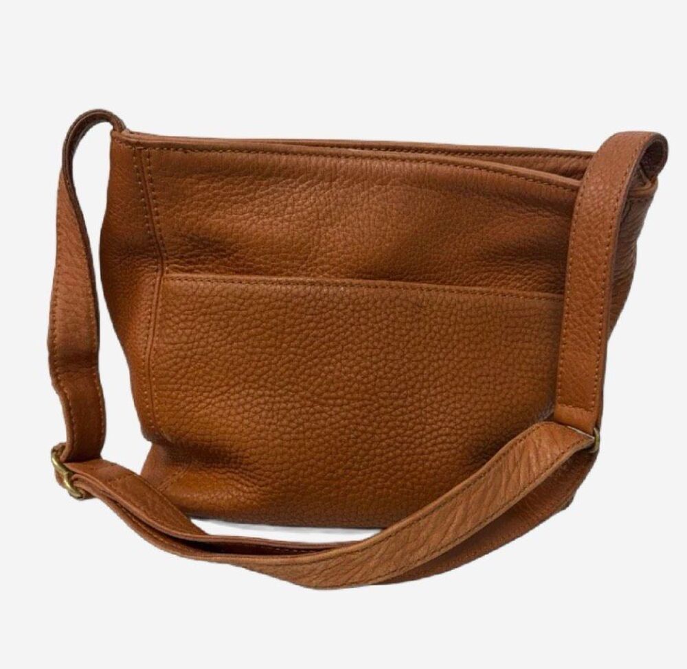 COACH Sonoma Caramel Leather Pocket Zip Bag Purse Style 4924 Vintage 90’s